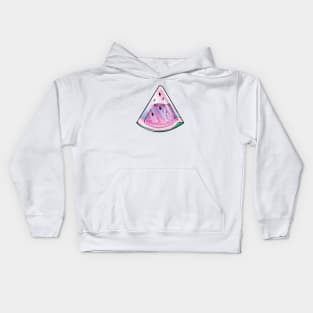 watermelon slice l watermelon aesthetic Kids Hoodie